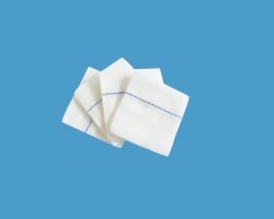 Medical absorbent gauze block