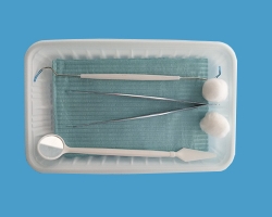 Disposable oral care package